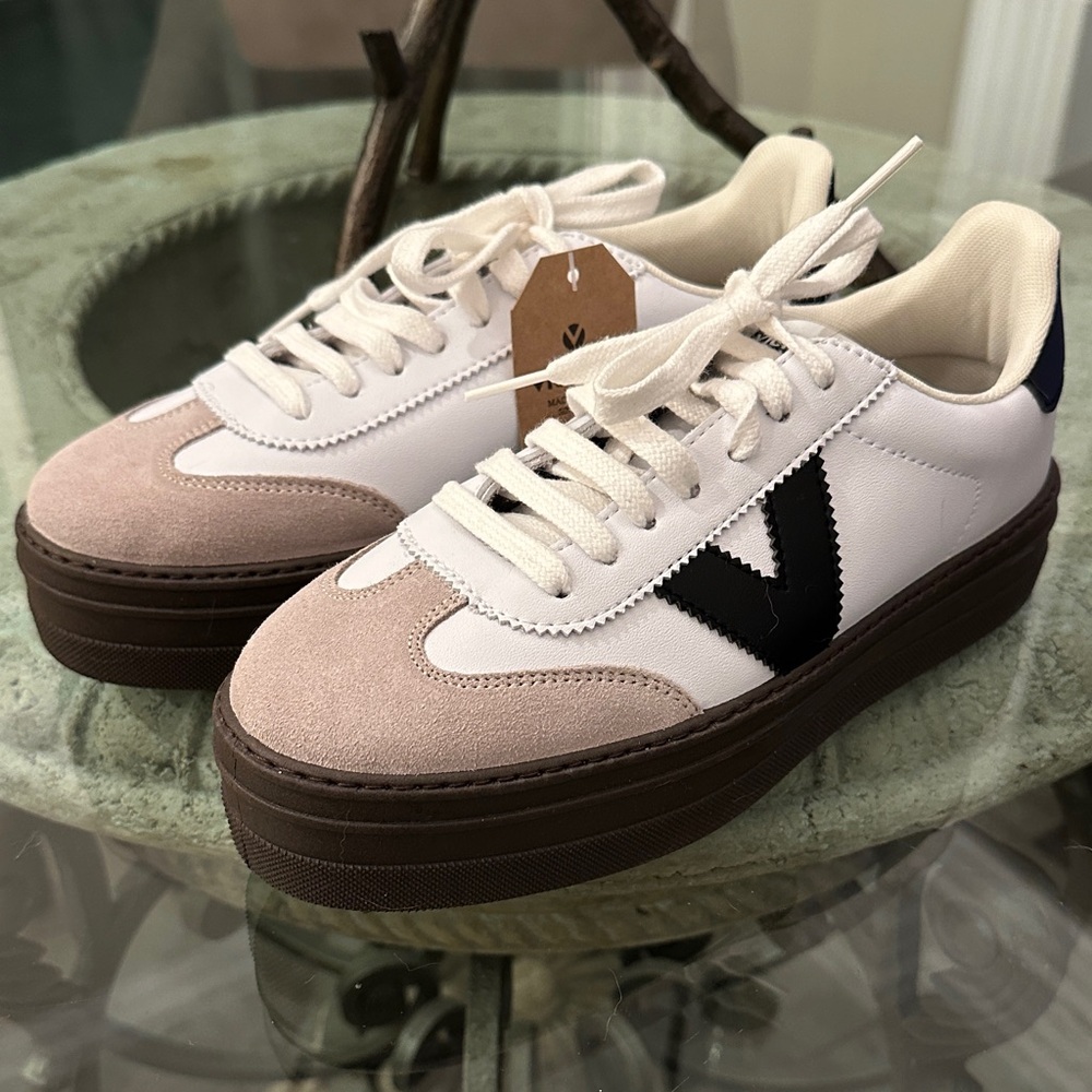 New with Tag! $140 Victoria Barcelona Women's Platform Sneakers sz 40